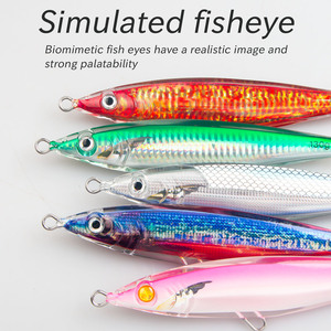 เหยื่อตกปลา Exybozh Jigging Lure ขนาด 14.7 ซม. น้ำหนัก 80 กรัม 130 กรัม แบบจม สำหรับตกปลาทะเล ปลาทูน่า - Product Image 2