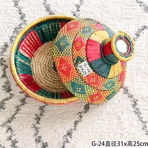 Paniers en paille tressés à la main <span class=keywords><strong>de</strong></span> style bohème exotique, bols à <span class=keywords><strong>fruits</strong></span>, décorations d'intérieur, ornements suspendus, décorations murales - Product Image 5