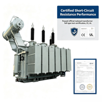 Transformateur de puissance haute tension 110kV-220kV 75000kVA 90000kVA 120000kVA, transformateur à deux enroulements avec NVTC, faible perte, faible bruit