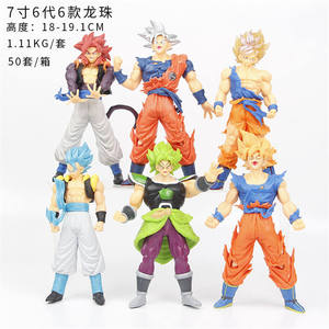 Set <span class=keywords><strong>de</strong></span> 6 Figuras <span class=keywords><strong>de</strong></span> Anime, Modelo <span class=keywords><strong>de</strong></span> Juguete <span class=keywords><strong>de</strong></span> Dibujos Animados Unisex, Figuras <span class=keywords><strong>de</strong></span> PVC <span class=keywords><strong>de</strong></span> <span class=keywords><strong>Broly</strong></span>, Son Goku, Vegeta, Beerus, Majin Buu, Dragón Japonés - Product Image 6