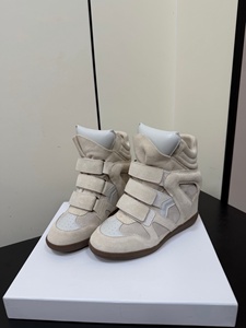 Chaussures de sport décontractées montantes de style original pour la marche en plein air, chaussures pour femmes avec coussinets rehausseurs intégrés et antidérapants - Product Image 3