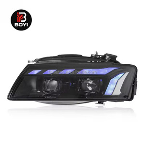 Pour Audi A5 B8 2008 2009 <span class=keywords><strong>2010</strong></span> 2011 – Phare avant LED style RS avec DRL et clignotant dynamique – Ensemble d'éclairage avant pour voiture - Product Image 3