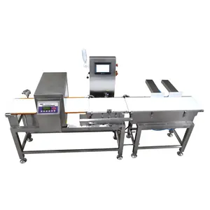 Combined Metal Detector And Checkweigher For Food Processing/Textile/Plastic Industry