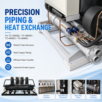 Compresseur à vis semi-hermétique Chiller TC-530 530kW 150.7TR Système refroidi par air pour le refroidissement des processus industriels