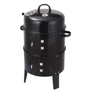 Hot Selling Garden Three In One Detachable Burger Griller Gas Multifunctional Barbecue Charcoal Bucket Shaped Parrillas Carbon