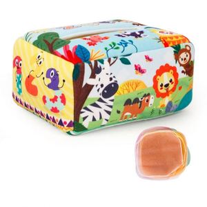 Boîte à mouchoirs en tissu et papier USSE, jouet Montessori éducatif pour bébés et enfants, jeu sûr - Product Image 2