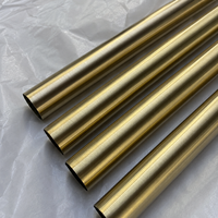 Tubo de Acero Inoxidable con Revestimiento Electrolítico de Pared Delgada Zhuo Ye, Tubo Metálico para Estructuras de Muebles