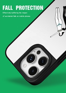 Ốp điện thoại iPhone 15 14 13 Pro Max chất lượng cao, thiết kế tùy chỉnh OEM, in UV, gương bạc, bảo vệ toàn diện - Product Image 5