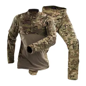 Russo Noruega Preto Marrom Mens À Prova D' Água Sapo ACU BDU Gen3 Assalto Combate Tático Vestuário Camuflagem Ternos Conjuntos Uniformes