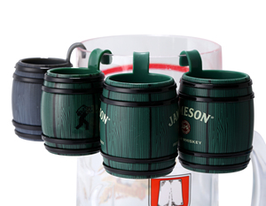 プラスチック製バブルティーカップカスタマイズ25ML 50ML PP PS PCハード0.8オンス1.6オンス - Product Image 2