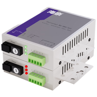 Three-in-One Industrial Control Optical Fiber Transceiver SC Interface Photoelectric Converter for FTTH Use
