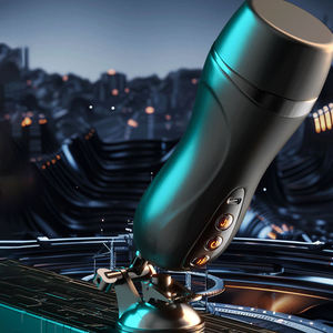 Male Auto Masturbation Cup Wholesale with 10 <b>Vibration</b> Modes Silent Realistic TPE Male Toy Heating Suction Function Airplane Cup - Product Image 4