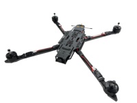 Drone FPV DroView à forte charge utile 13 15 pouces, avec VTX 3.3-6G 2.5-10W VRX 433 750Mhz Caméra TI/IR, Drone de course longue distance FPV