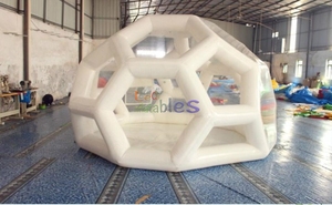 Tente à bulles gonflable blanche pure de 3m Tente à bulles gonflable pour l'extérieur Offre Spéciale de football Tente à bulles gonflable pour le football - Product Image 5