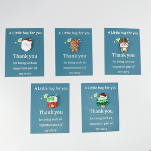 Giáng sinh loạt nhựa & tông túi ôm kỳ nghỉ chúc mừng phước lành & cảm ơn bạn thẻ-giáng sinh Quà Tặng & trang trí - Product Image 1