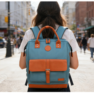 <span class=keywords><strong>Sac</strong></span> <span class=keywords><strong>à</strong></span> <span class=keywords><strong>dos</strong></span> décontracté de luxe imperméable Fuliya personnalisé en gros pour femmes et hommes, idéal pour le <span class=keywords><strong>travail</strong></span>, l'école, les voyages et les ordinateurs portables - Product Image 4