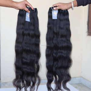 Mèches brésiliennes de cheveux humains bruts, cuticule vierge, extensions alvéolées, branches, vente en gros - Product Image 6