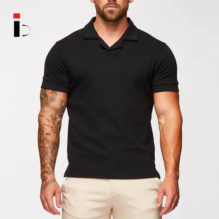 Hot Sale Blank Slim Fit Vintage Golf Shirts Custom Wholesale Plain T Shirt Mens Polo Shirts