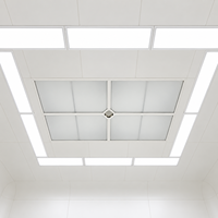 Décoration modulaire de salle d'opération médicale, conception de salle blanche personnalisée, solution clé en main pour les centres chirurgicaux hospitaliers