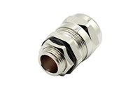 Presse-étoupe électrique antidéflagrant étanche IP68 Atex NPT PG en laiton nickelé/acier inoxydable pour câbles M12-M63
