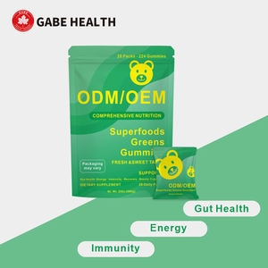 Gomitas de Superalimentos Verdes Personalizadas OEM, Gomitas de Espinaca para Mejorar la Inmunidad, Suplemento para la Salud de la Piel y el Intestino, Marca Privada - Product Image 1