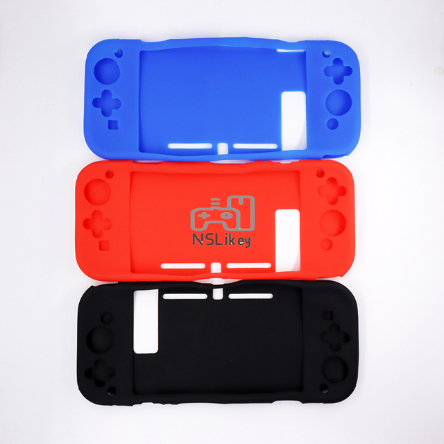NSLikey Full Body Protective Cover Silicone Soft Skin Shell for Nintendo Switch NX NS Console Silicone Skin