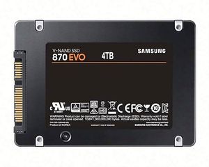 Disque SSD pour SAMSUNG MZ-77E4T0BW 4TB 870 EVO SATA 2.5" SSD V-NAND 3bit MLC DDR4 SDRAM AES 256-bit 500GB 1TB 2TB 4TB - Product Image 1