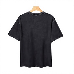 Camisetas 100% Algodón con Lavado Ácido, Estilo Vintage, Camiseta de Hombre Oversize con Lavado Ácido, Venta al por Mayor, Manga Corta, Ajuste Casual de Jersey - Product Image 1
