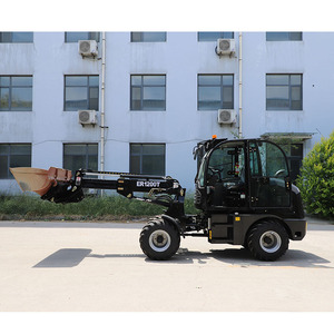 Chargeuse sur pneus télescopique compacte articulée ER1200T de 1,2 tonne pour l'agriculture et la construction - Product Image 3