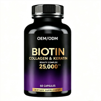 Compléments alimentaires en capsules de biotine et de collagène OEM |   Compléments beauté à la kératine |   Marque privée |   Ventes directes d'usine
