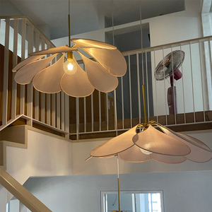 Đèn chùm phong cách Nhật Bản Wabi-sabi, vải sáng tạo, phòng ăn, phòng khách, phòng ngủ, nhà nghỉ, phòng trà, quán bar, thiết kế <span class=keywords><strong>Scandinavian</strong></span>, phong cách Trung Hoa mới - Product Image 4