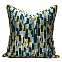 Nouveau vert jaune carré taies d'oreiller 18x18 20x20 pouces décor à la maison décoratif jeter taie d'oreiller pour canapé canapé taies d'oreiller