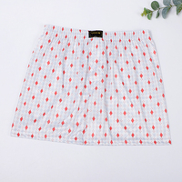 Pour UOKIN 2025 hommes bleu Boxer Shorts nouveau Plaid impression numérique lâche respirant pas de boulochage prix de gros été Homme