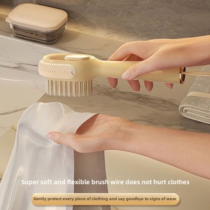 Cepillo para lavar zapatos para el hogar, cepillo de limpieza con cerdas suaves, cepillo especial para lavandería, cepillo especial para dormitorio, utensilio práctico para zapatos - Product Image 4
