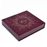 Boîte de calendrier de l'avent magnétique personnalisée, boîte cadeau de luxe à double ouverture, emballage de compte à rebours de 12 jours pour coffret cadeau cosmétique de fête
