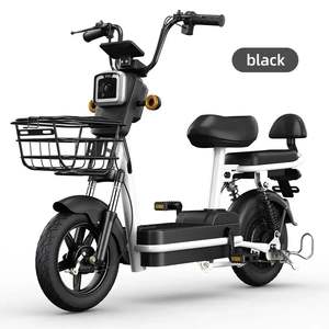 Vélo <span class=keywords><strong>de</strong></span> ville électrique 350W/500W 48V pour adultes, cadre en acier, moteur <span class=keywords><strong>avant</strong></span> sans balais 3 vitesses, <span class=keywords><strong>frein</strong></span> à <span class=keywords><strong>tambour</strong></span>, batterie au plomb-acide, autonomie 50 km - Product Image 1