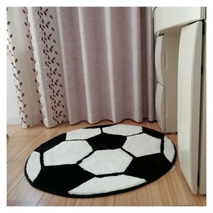 3d Printed Custom Logo Cartoon <strong>Cool</strong> Basketball Shape Children Play Room Carpets Animal Design Shaggy Play <strong>Rug</strong> for Children - Product Image 6