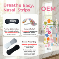 Bandes nasales pour athlètes, super élastiques, anti-transpiration, dilatateurs nasaux en tissu non tissé, utilisation sportive, meilleures performances, aide nocturne