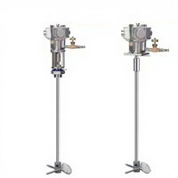 Mélangeur de petite taille d'agitateur chimique vertical liquide d'encre de peinture de contrôle d'air de 5 gallons