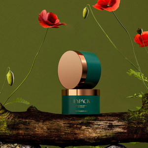 150ml 200ml 300ml nhựa <span class=keywords><strong>PP</strong></span> cơ thể vật nuôi chà mặt nạ kem Jar mỹ phẩm Matte nhựa màu xanh lá cây Jar Vàng nắp vặn - Product Image 2