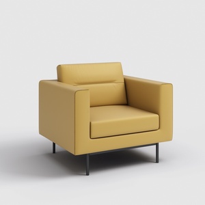 Ensemble de canapés de bureau modernes en cuir, nouveaux modèles, vente en gros, mobilier de salon pour appartement et usage professionnel - Product Image 4