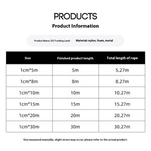 Venta transfronteriza caliente patrón sólido correa de perro extendida para entrenamiento autoservicio perro caminar y tracción al por mayor suministros para mascotas - Product Image 3