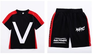 Ensemble de vêtements de sport pour garçon, mode été 2020, t-shirt à manches courtes, shorts, tenues décontractées pour adolescents, ensembles de vêtements pour enfants - Product Image 5