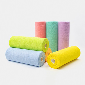 20-पैक 10 ''आंसू-दूर माइक्रोफाइबर साफ कपड़े धोने योग्य कपड़े साफ करने योग्य सूक्ष्म फाइबर कपड़े साफ करने योग्य माइक्रोफाइबर कपड़े - Product Image 5