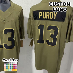 Nouveau maillot de football style Salute Service 2025 # 15 # 26 # 13 # 0 # 17 # Uniforme sportif respirant en maille camouflage à 7 points de couture - Product Image 1