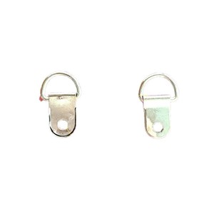 Stainless Steel Picture Frame D Shape Hooks Rectangle Metal <b>Hangers</b> For Wall Or Door Mounting 1058 Sturdy Design - Product Image 3