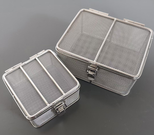 Panier de rangement en acier inoxydable sur mesure, soudé, pour le stockage des aliments dans les restaurants et le nettoyage des fruits - Product Image 3