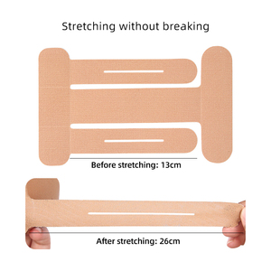 Bande de <span class=keywords><strong>kinésiologie</strong></span> élastique sportive en coton pour le coude – Bande de fixation de style <span class=keywords><strong>kinésiologie</strong></span> pour le golf, le fitness et le basketball - Product Image 4