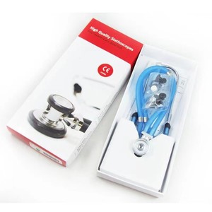 <span class=keywords><strong>Stetoscopio</strong></span> in acciaio inossidabile a doppia testa per uso medico <span class=keywords><strong>e</strong></span> infermiere ospedaliero - Product Image 6