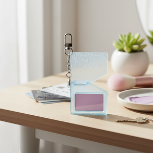 Merge [05 for Pink Ring] <b>Card</b> <b>Holder</b> Lip and Cheek Keyring for Everyday Wear - Product Image 3